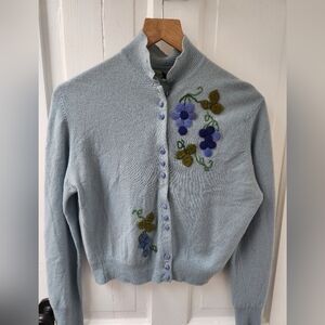 Vintage Embroidered Cardigan